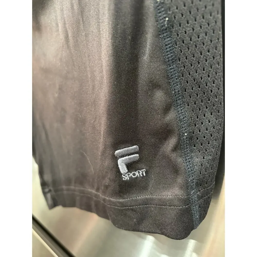 Gray Athletic Shorts - FILA - L